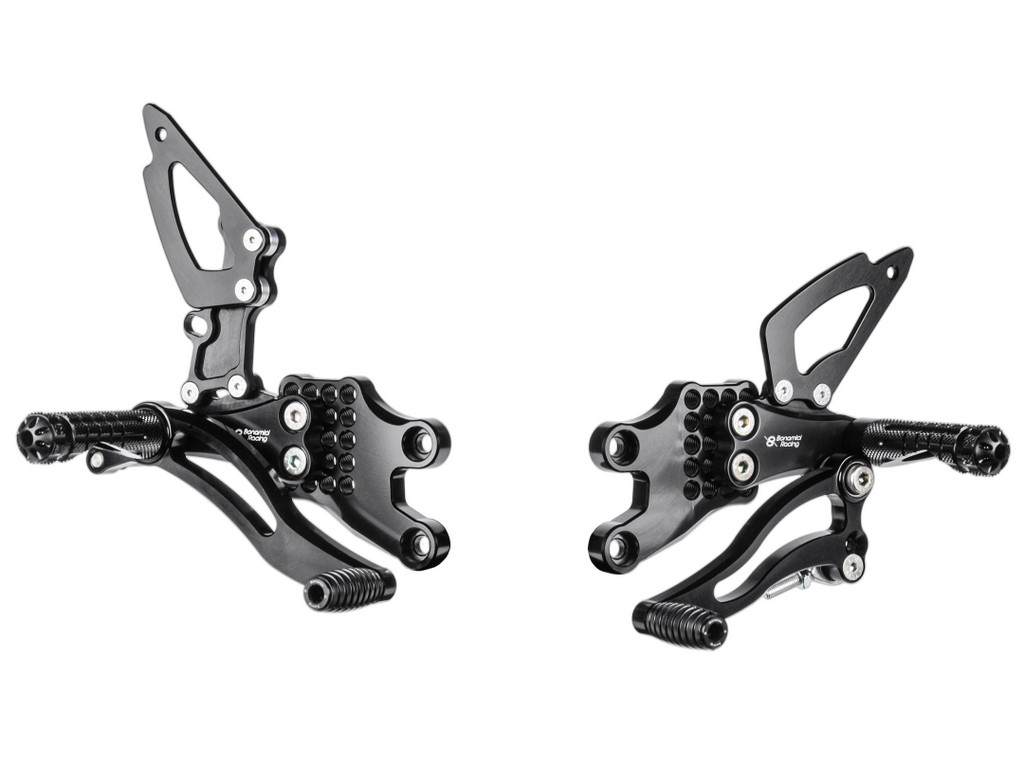 Bonamici Racing Aluminium Rearsets for the Kawasaki ZX-10R 2004-2005 Bonamici Racing Aluminium Rearsets for the Kawasaki ZX-10R 2004-2005